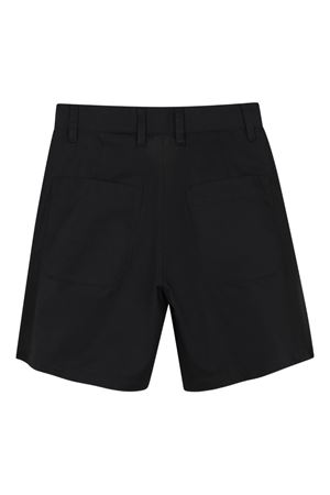 black cotton shorts GIVENCHY KIDS | H3110509B